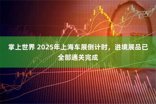 掌上世界 2025年上海车展倒计时，进境展品已全部通关完成
