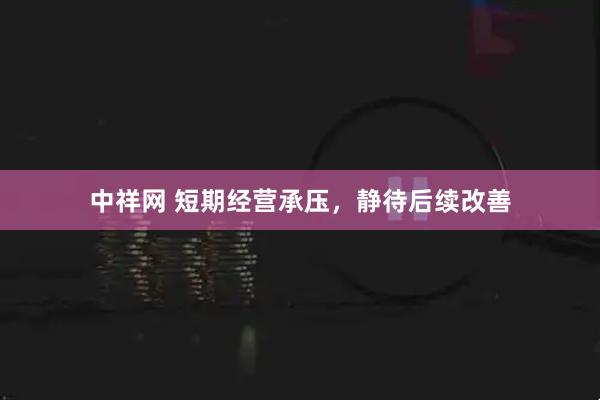中祥网 短期经营承压，静待后续改善