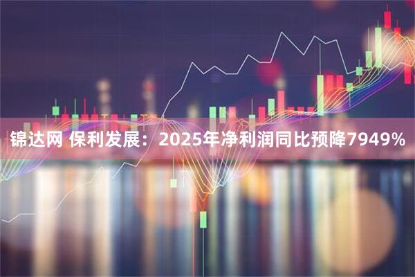 锦达网 保利发展：2025年净利润同比预降7949%
