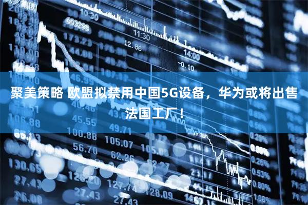 聚美策略 欧盟拟禁用中国5G设备，华为或将出售法国工厂！