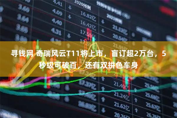 寻钱网 奇瑞风云T11将上市，盲订超2万台，5秒级可破百，还有双拼色车身